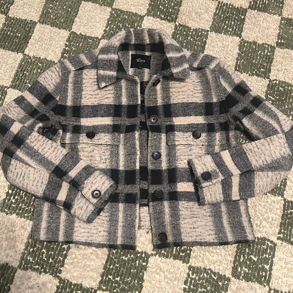 Rails Steffi Jacket Tan Pacific Check - Picture 2 of 6